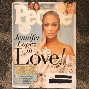 Jennifer lopez People Magazine Jlo- February 14 2022